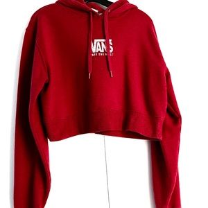 Vans cropped long sleeve sweatshirt